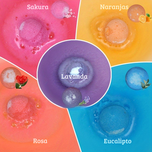 Sumérgete en el Placer: Bolas de Baño con Aromas Exquisitos y Colores Vibrantes